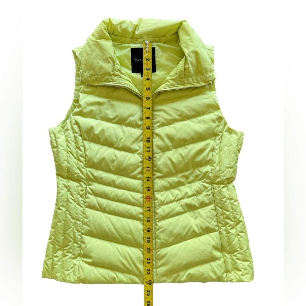 Talbots Down Puffer Vest Green Women’s Medium - Picture 5 of 10